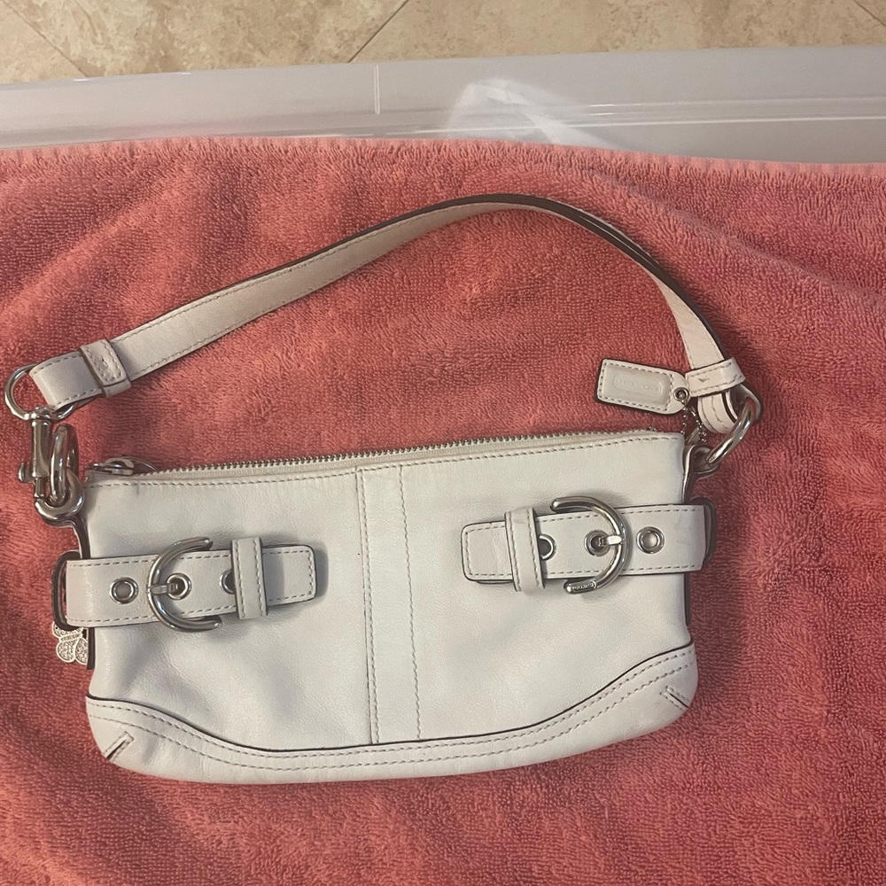 Coach small white bag‼️SOLD‼️‼️